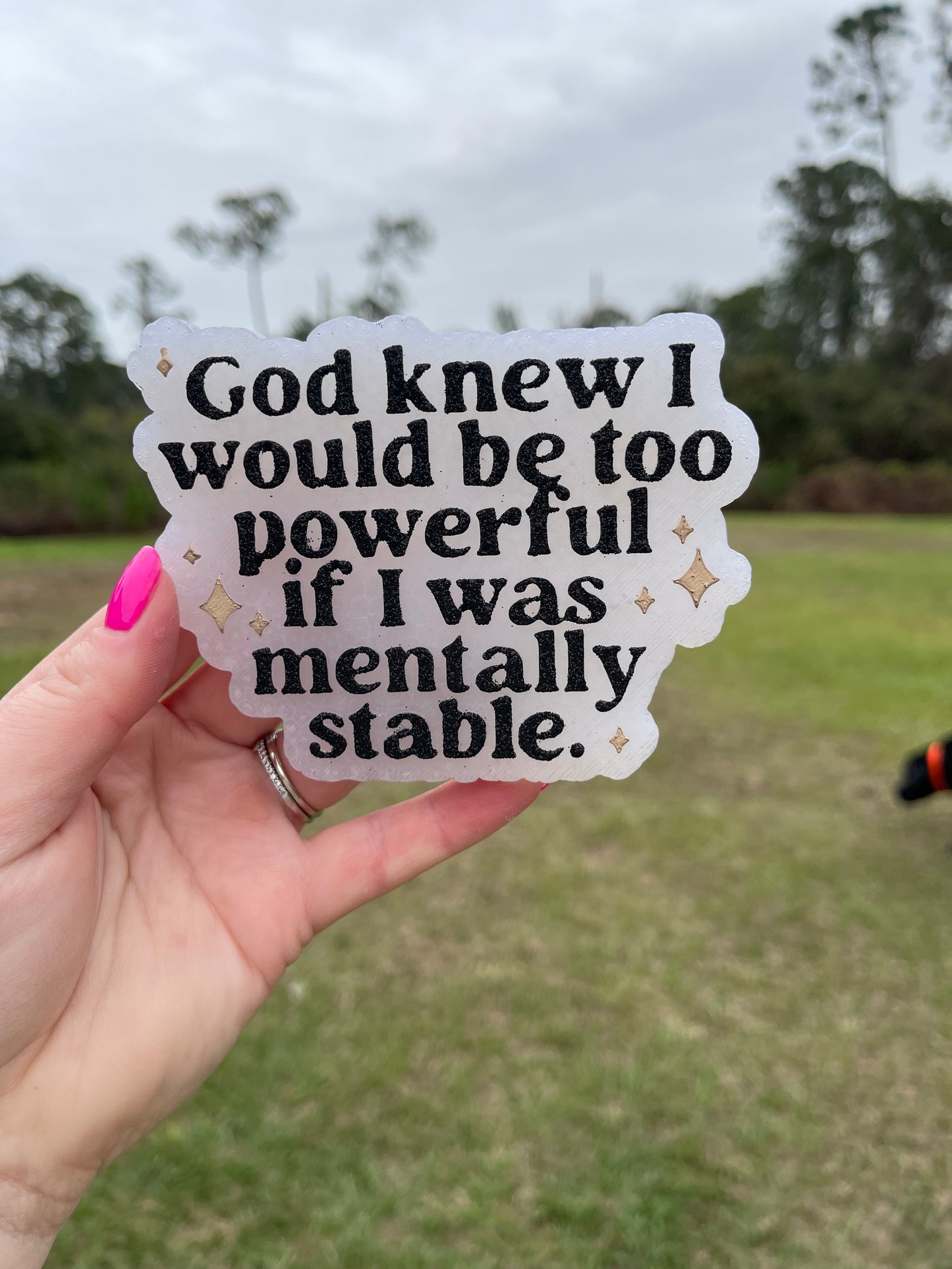 God Knew I Would Be Too Powerful