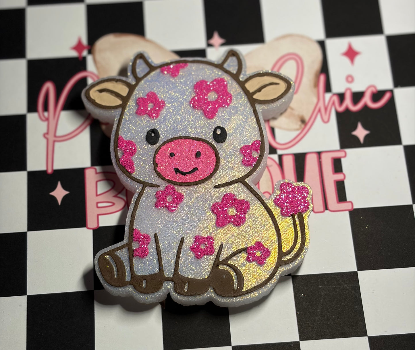 Floral Cow