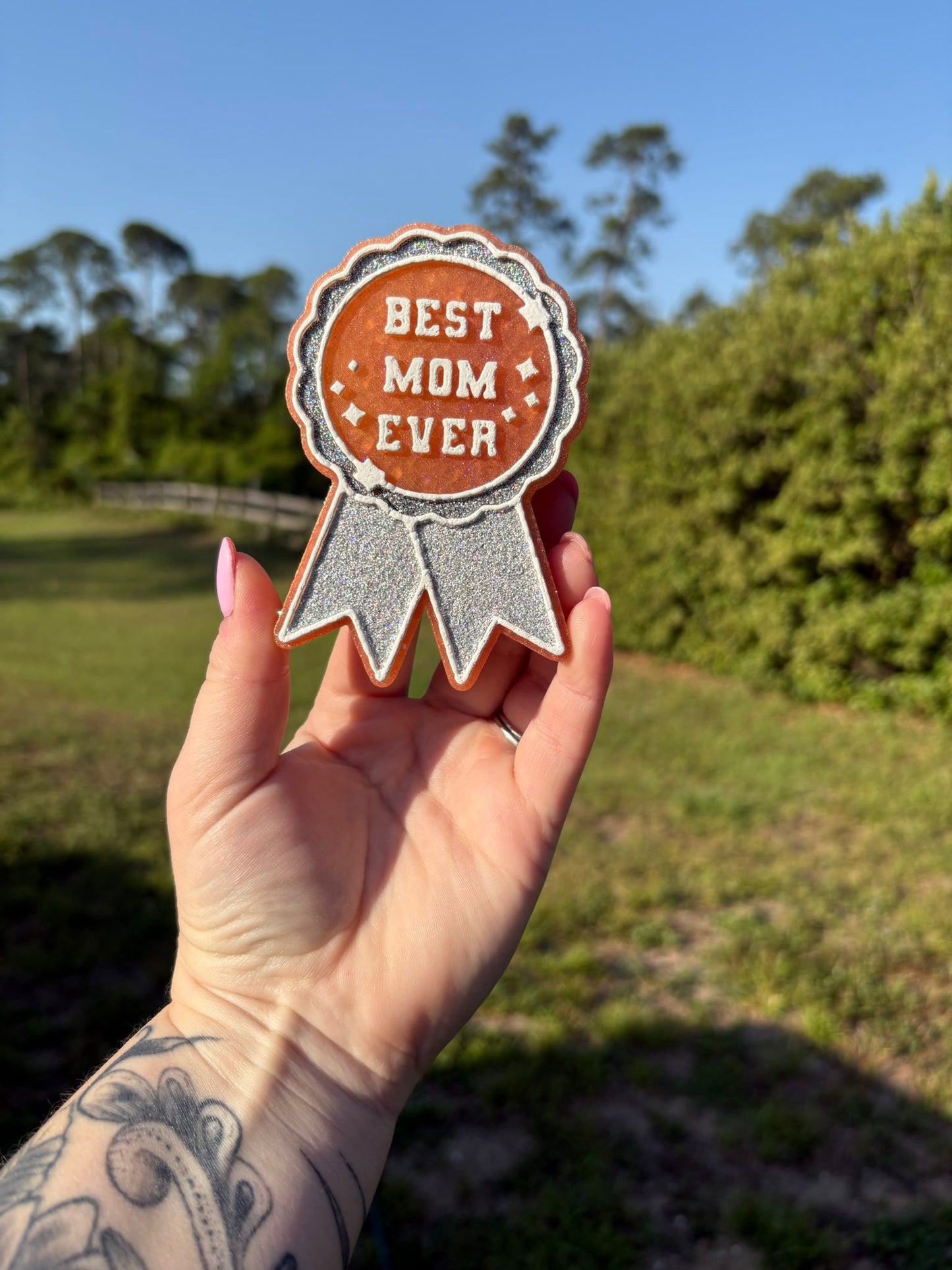 Best Mom Ever Ribbon