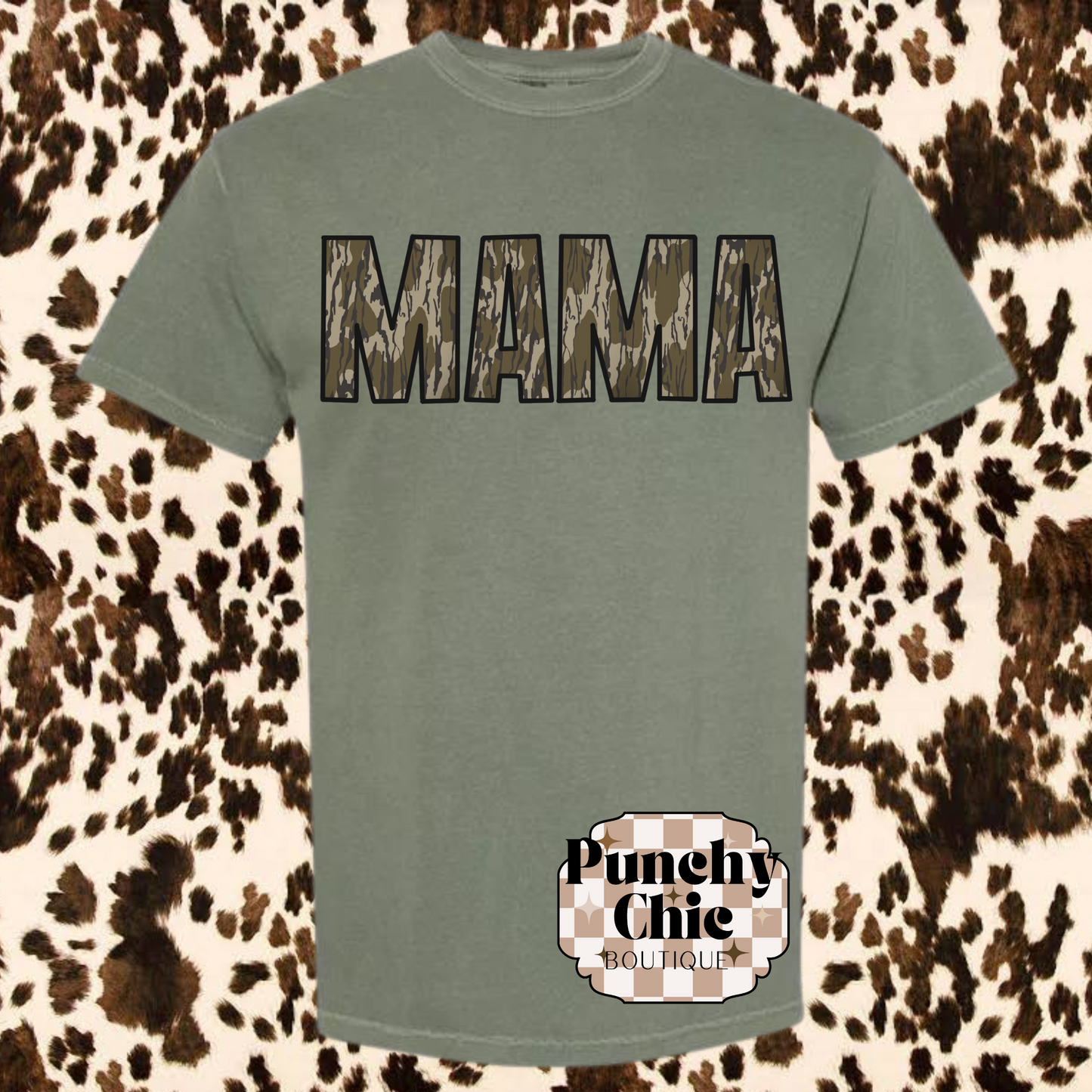 Mama Bottomland camo shirt