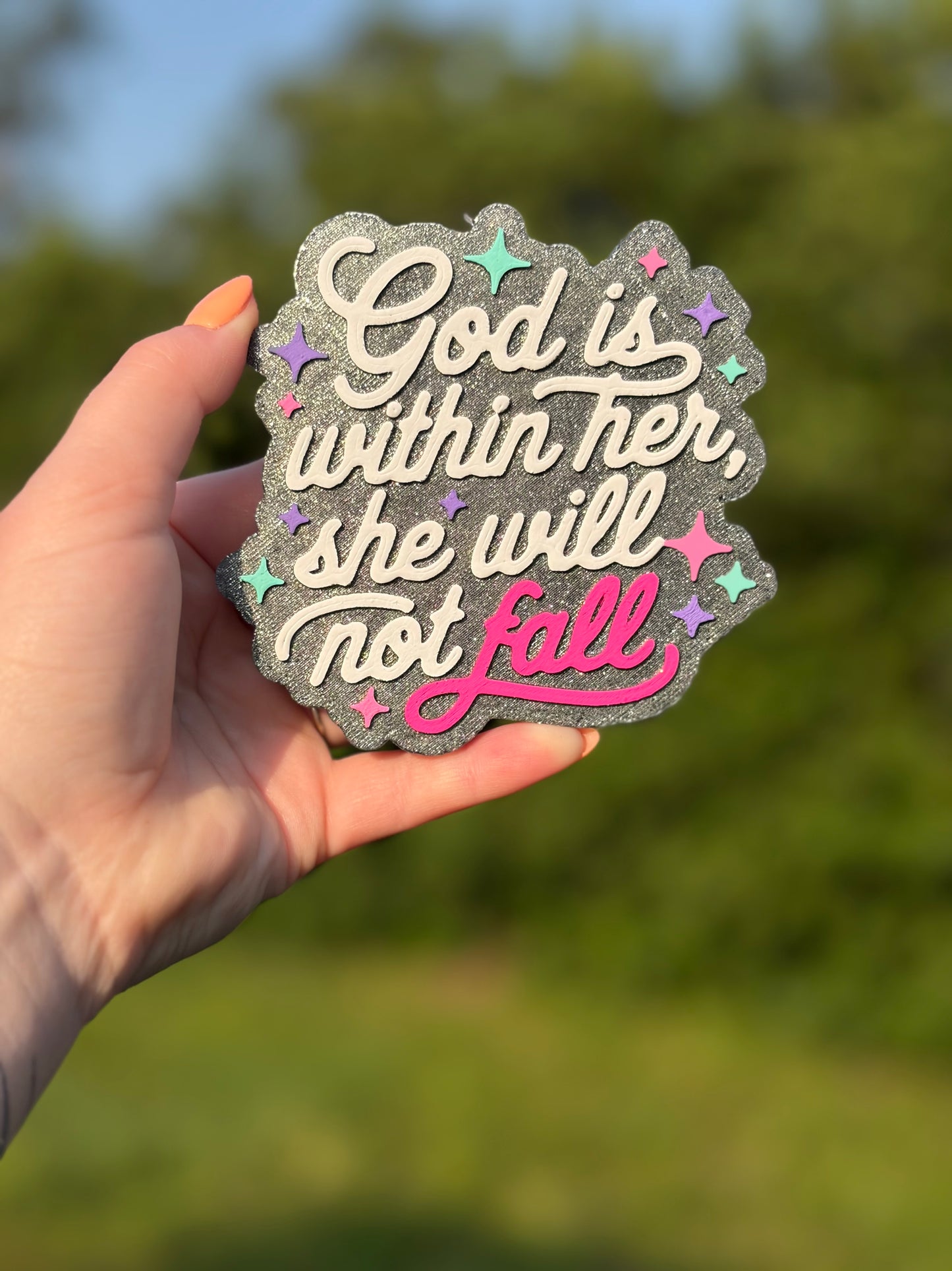 God is within her