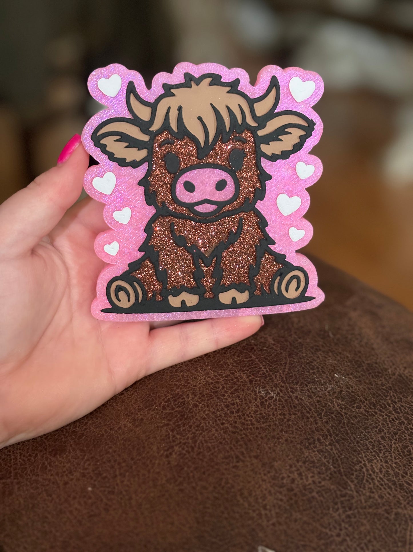 Highland Cow Hearts