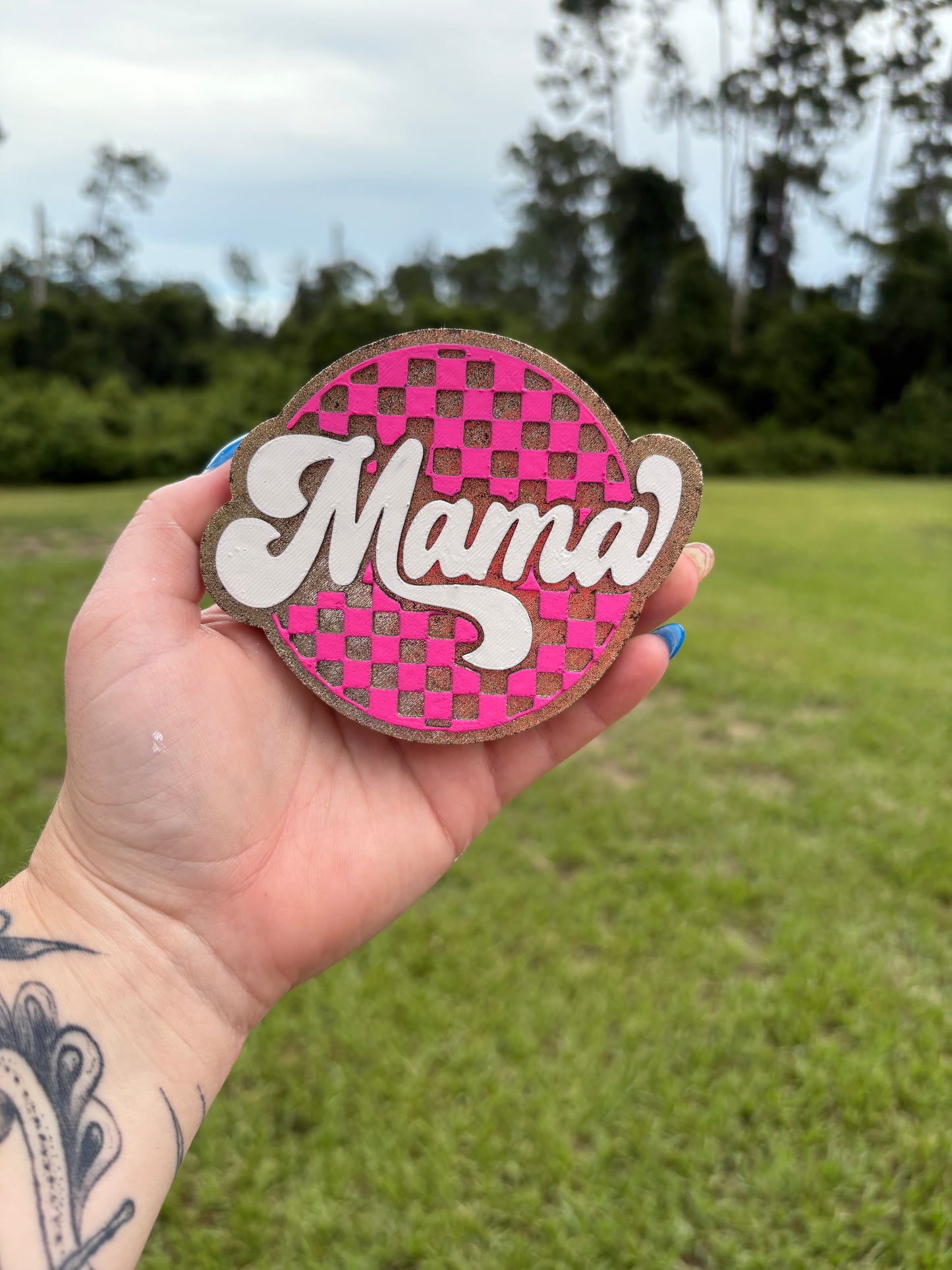 Mama Checkered