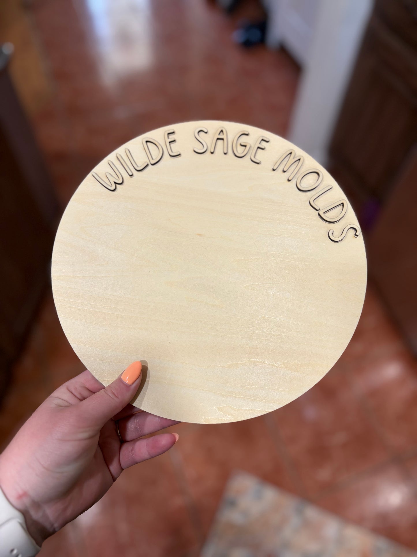 Wooden Business Logo Rounds