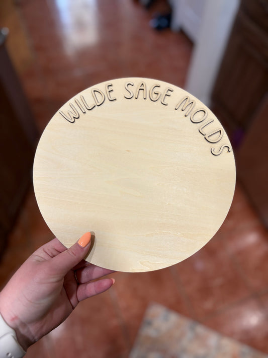 Wooden Business Logo Rounds