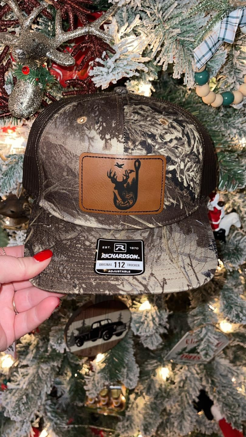 Camo fishing hat